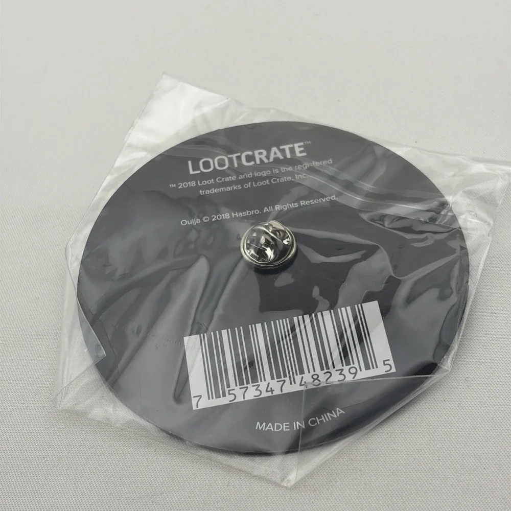 LootCrate Ouija Mystifying Oracle Planchette Lapel Hat Pin